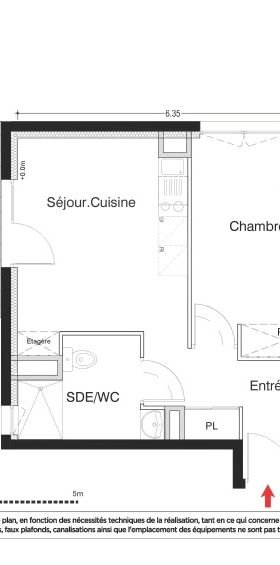 Location Appartement 2 pièces 38m² CLERMONT FERRAND 63000 - Photo 2