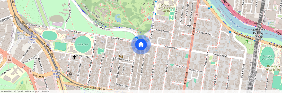 12.1/193 Domain Road, Vic 3141, South Yarra