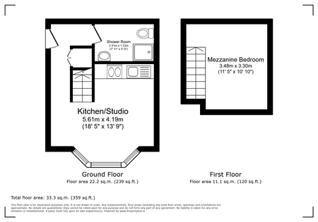studio to rent The Drive, Hove - Photo 4