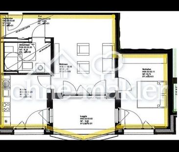Zentraler Top Neubau 2 Zi. mit Loggia, Einbauküche, barrierefrei - ... - Photo 6