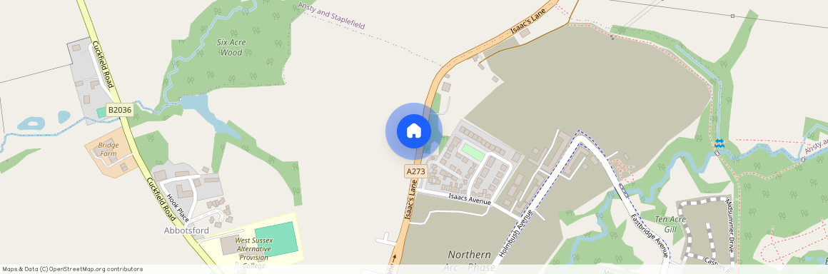 Isaacs Lane, Burgess Hill, West Sussex, RH15