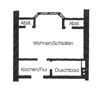 Gemütliches Single-Apartment in verkehrsgünstiger Lage! - Foto 1