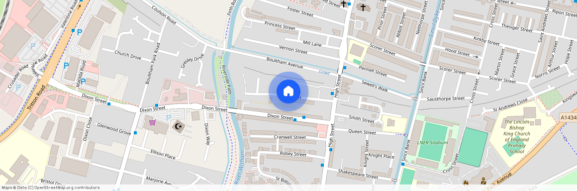 Lincoln High Street7 Peel Street, LN5 8AB, Lincolnshire