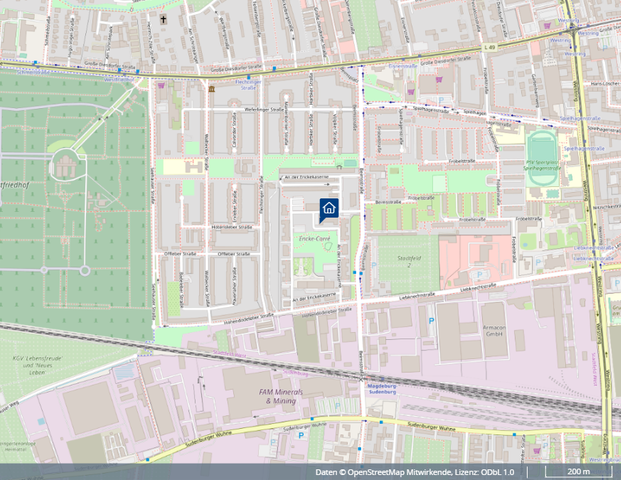 Kleine aber feine Wohnung mit Terrasse - Magdeburg SFW - Foto 1