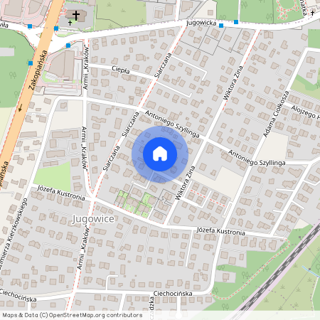 ul. Tulipanowa, Jugowice, Swoszowice, Kraków, małopolskie