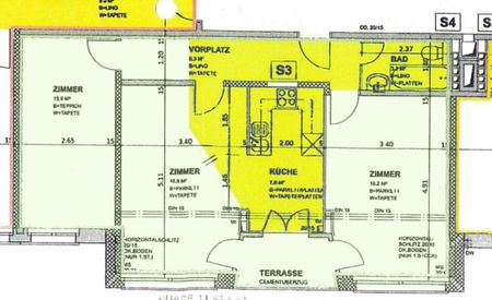 Zwischen SBB und Margarethenpark - helle 3-Zimmerwohnung in Basel - Photo 4