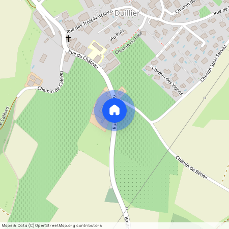 Duillier Château, 1266 Duillier