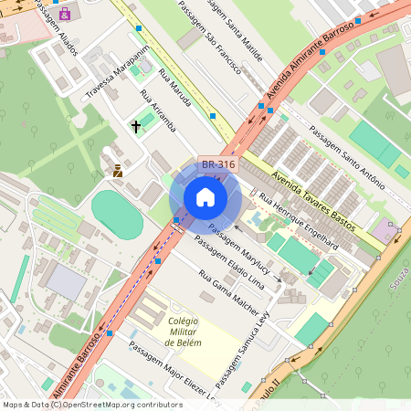 Avenida Almirante Barroso - de 2683/2684 a 4692/4693, Souza, Belém, PA, 66613710