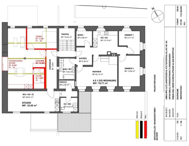 Newly renovated 2.5 room apartment in Teufenthal AG - Foto 1