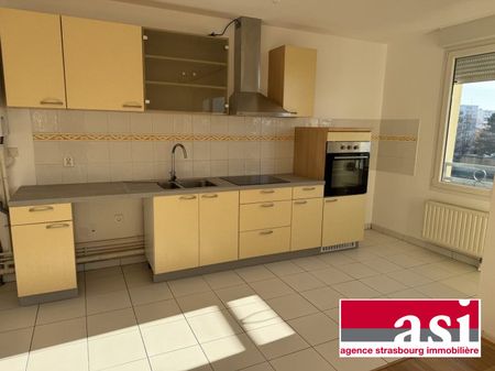 Hoenheim, 3 pièces avec terrasse et garage - Photo 3