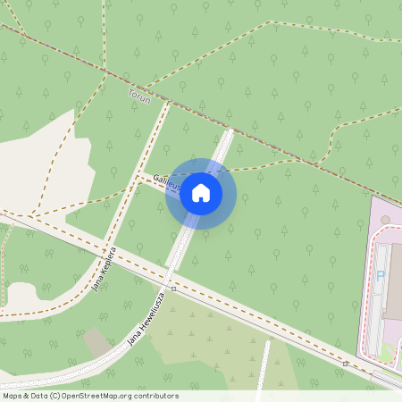 ul. Jana Keplera, Koniuchy, Toruń, kujawsko-pomorskie