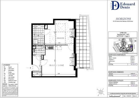 location Appartement T2 DE 46.6m² À DRANCY - Photo 3