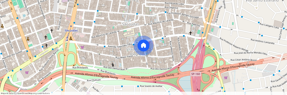 Rua Francisco Mesquita, Vila Monte Alegre, São Paulo - SP, 04304-001, Brazil