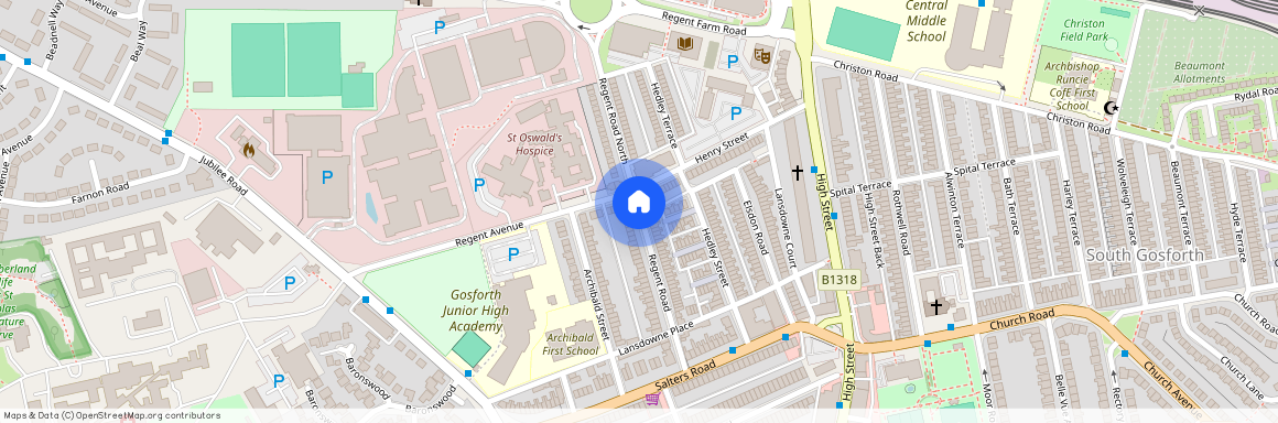 Regent Road, Gosforth