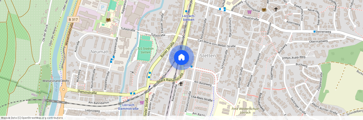 Obere Riehenstraße, 79540 Baden-Württemberg - Lörrach