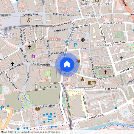 Weekday Cross, Nottingham, NG1 2GB