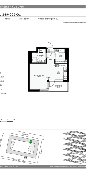 Exercisgatan 1C, Rörsjöstaden - Foto 2