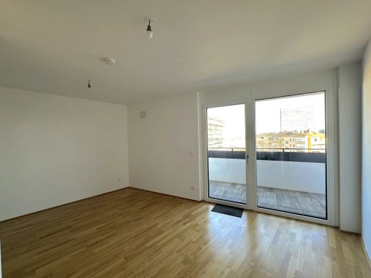 DECK-ZEHN - Tolle 2-Zimmer Wohnung mit idealem Schnitt und sonnigem Ausblick im 8.Stock - inkl. Sauna, Fitness uvm. - Photo 1