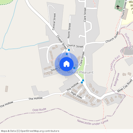 South Street, Mow Cop, Stoke-on-Trent, Cheshire, ST7