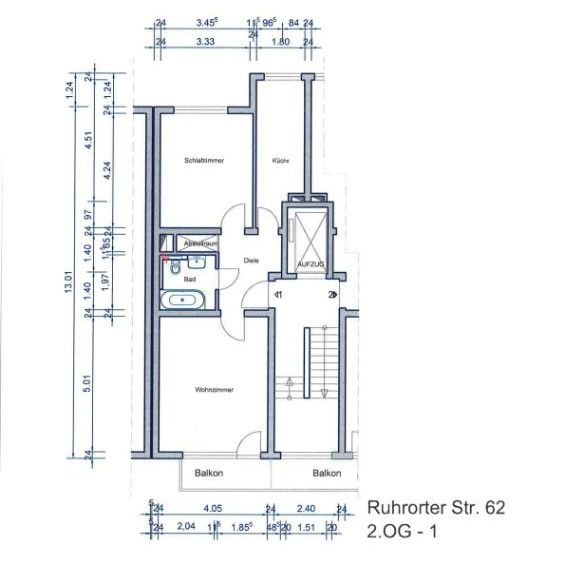 Lichtdurchflutete Wohnung zum Wohlfühlen mit Balkon - Foto 1