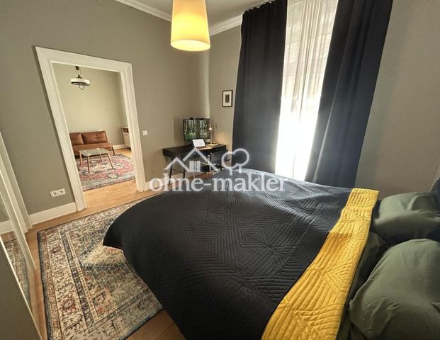 Möbliertes Studio Apartment, in perfekter Lage in FFM / 10 Min von UNI Bockenheim und Messe - Photo 1