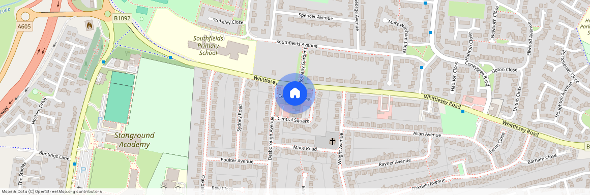 Central Square, Stanground, Peterborough, PE2