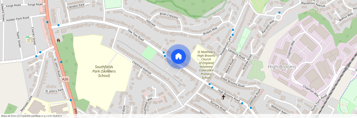 Yew Tree Road Tunbridge Wells TN4