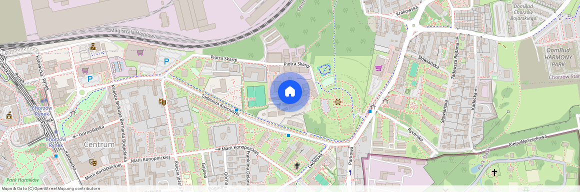 ul. ks. Piotra Skargi, Centrum, Chorzów, śląskie