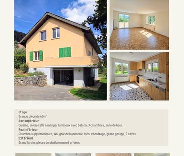 VILLA familiale 6 pièces 160 m2 à Cernier - Val-de-Ruz - Foto 3