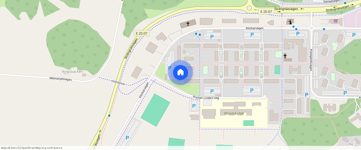 Klockarvägen **, Geneta