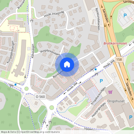 Björklundavägen, Hovås