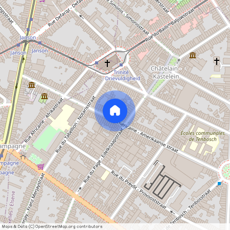 Rue Américaine, 80, 2, 1050, Ixelles