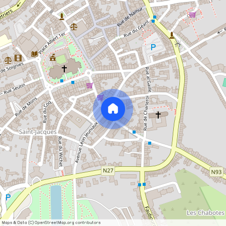 Rue De Saintes, 21, A4, 1400, Nivelles