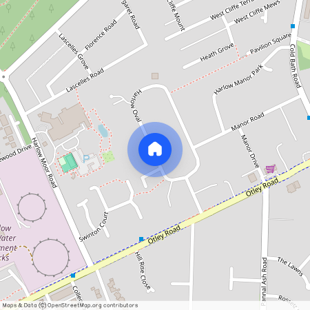 Harlow Oval, Harrogate, North Yorkshire, HG2