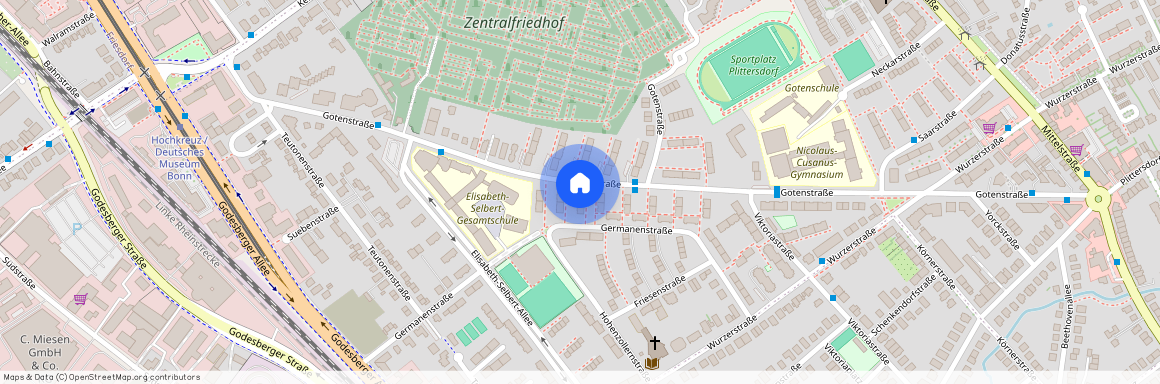 Gotenstr. 135, 53175 Bonn - Plittersdorf