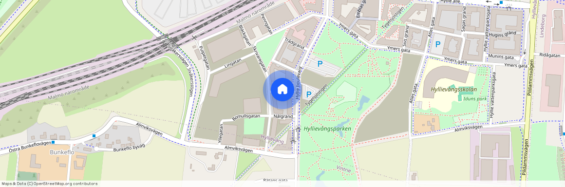 Garngatan 6, Hyllievång