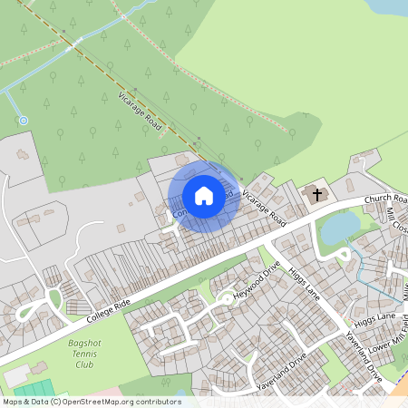 Connaught Road, Bagshot, GU19