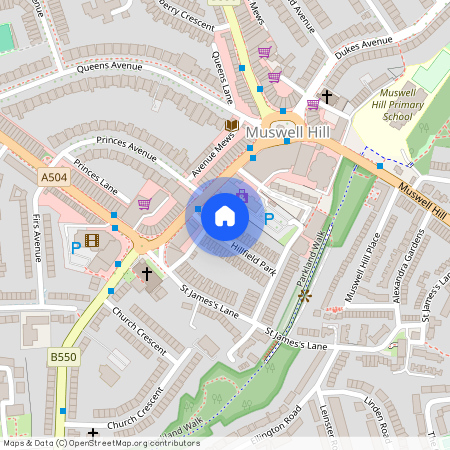 Hillfield Park, Muswell Hill, London, N10