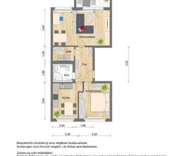 Wohnung Nr. 305/101/41 - Foto 1