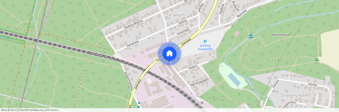 Purkyňova, Úvaly, okres Praha-východ