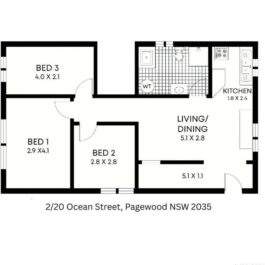 Three-Bedroom Unit with Private Access - Photo 1