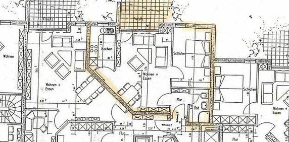 Erdgeschoss-Wohnung mit Terrasse! - Foto 2