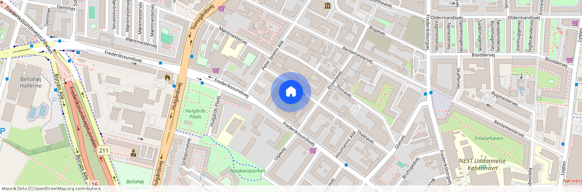 Theklavej 35, 1. 3, 2400 København NV