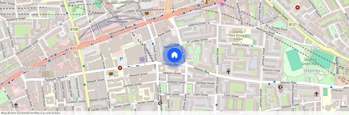 Georgette Apartments, Cendal Crescent, E1