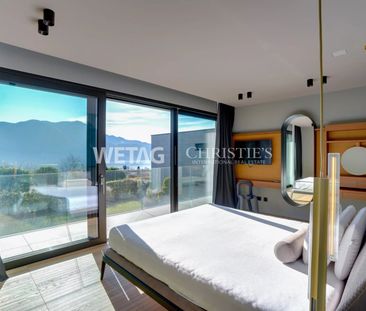 Moderne Duplexwohnung neueren Baujahrs mit grossem Privatgarten zur Miete in Lugano-Savosa - Foto 5