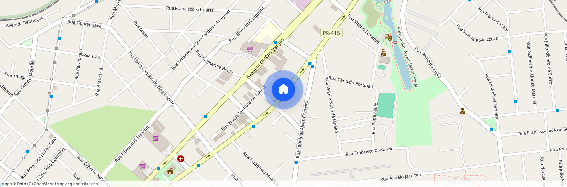 Rua Barão Do Cerro Azul, Centro, PR, Piraquara