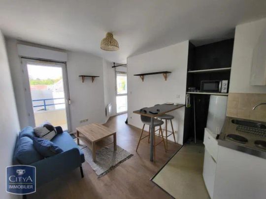 Appartement à louer 1 pièce 26.3m² - Photo 1