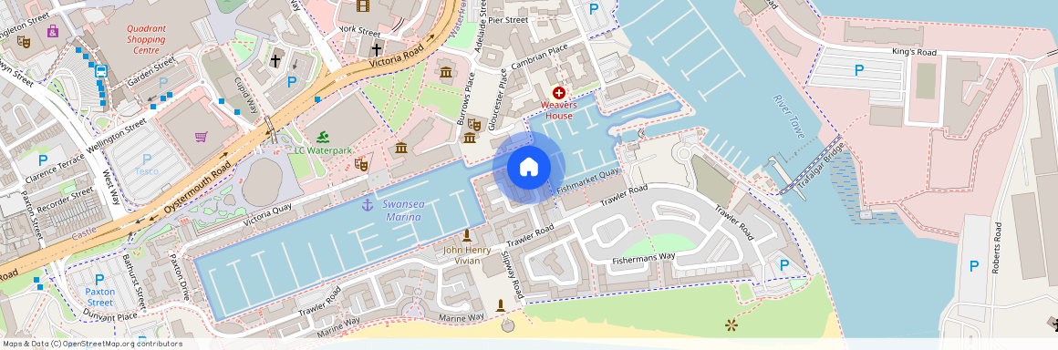 Abernethy Square, Marina, Swansea. SA1 1UH