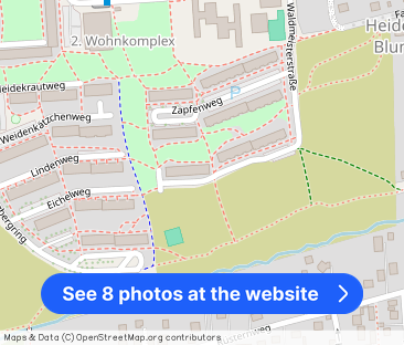 freier Blick ins Grüne - mit Balkon, Küche mit Fenster, ab sofort - Photo 1