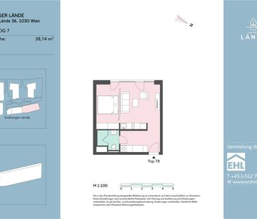 Gemütliche 2-Zimmer an Wohnung an der Lände! - Foto 5